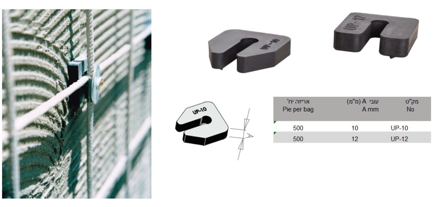 לוחית מרווח UP-10